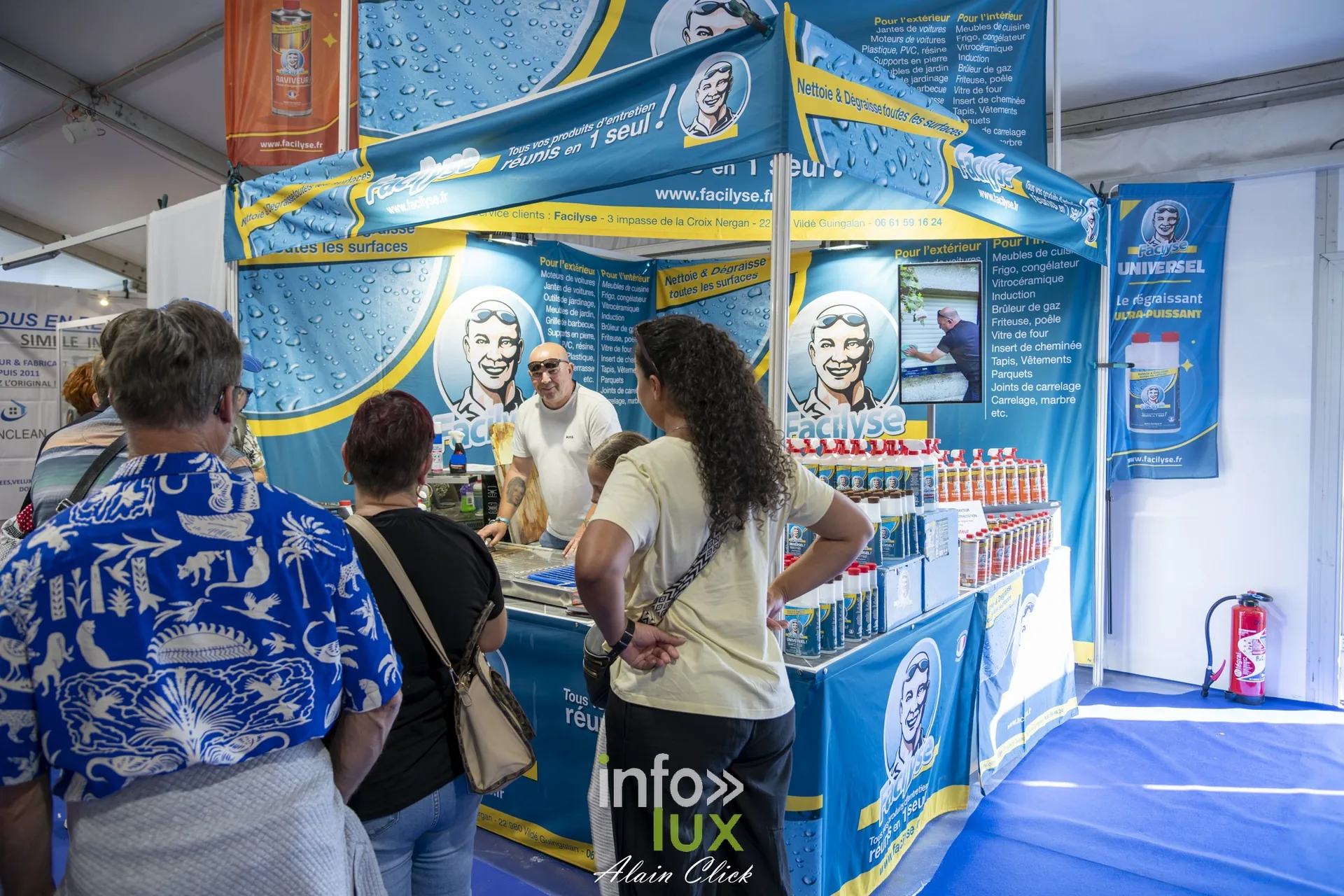 Démonstration et stand d’un exposant, Foire internationale de Metz 2026