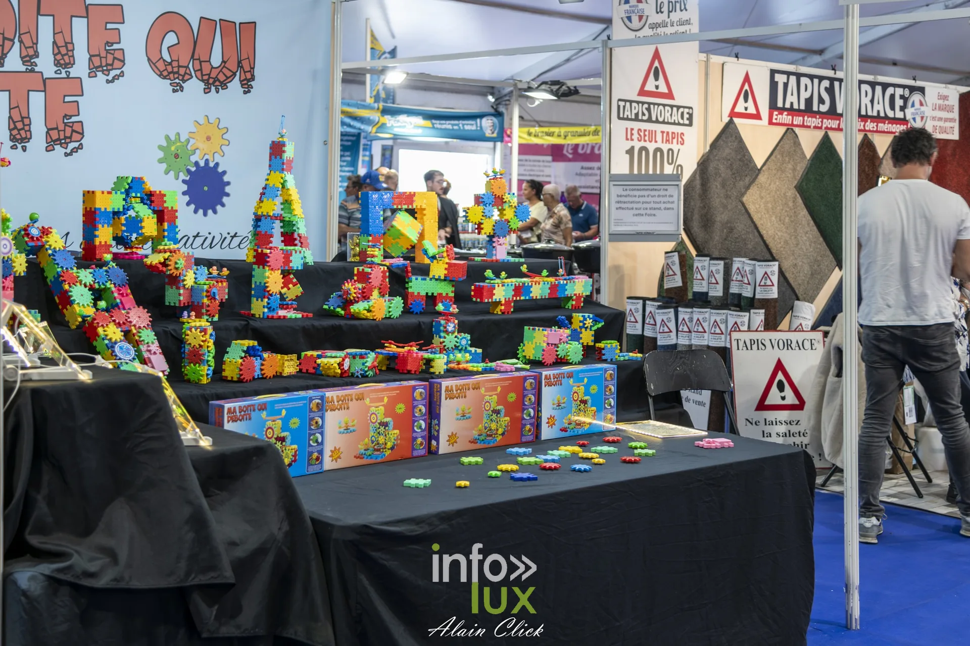 Démonstration et stand d’un exposant, Foire internationale de Metz 2026