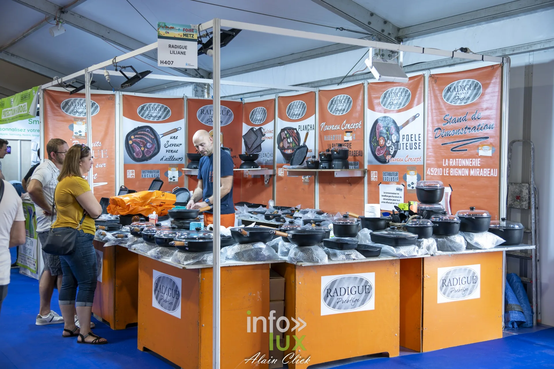 Démonstration et stand d’un exposant, Foire internationale de Metz 2026