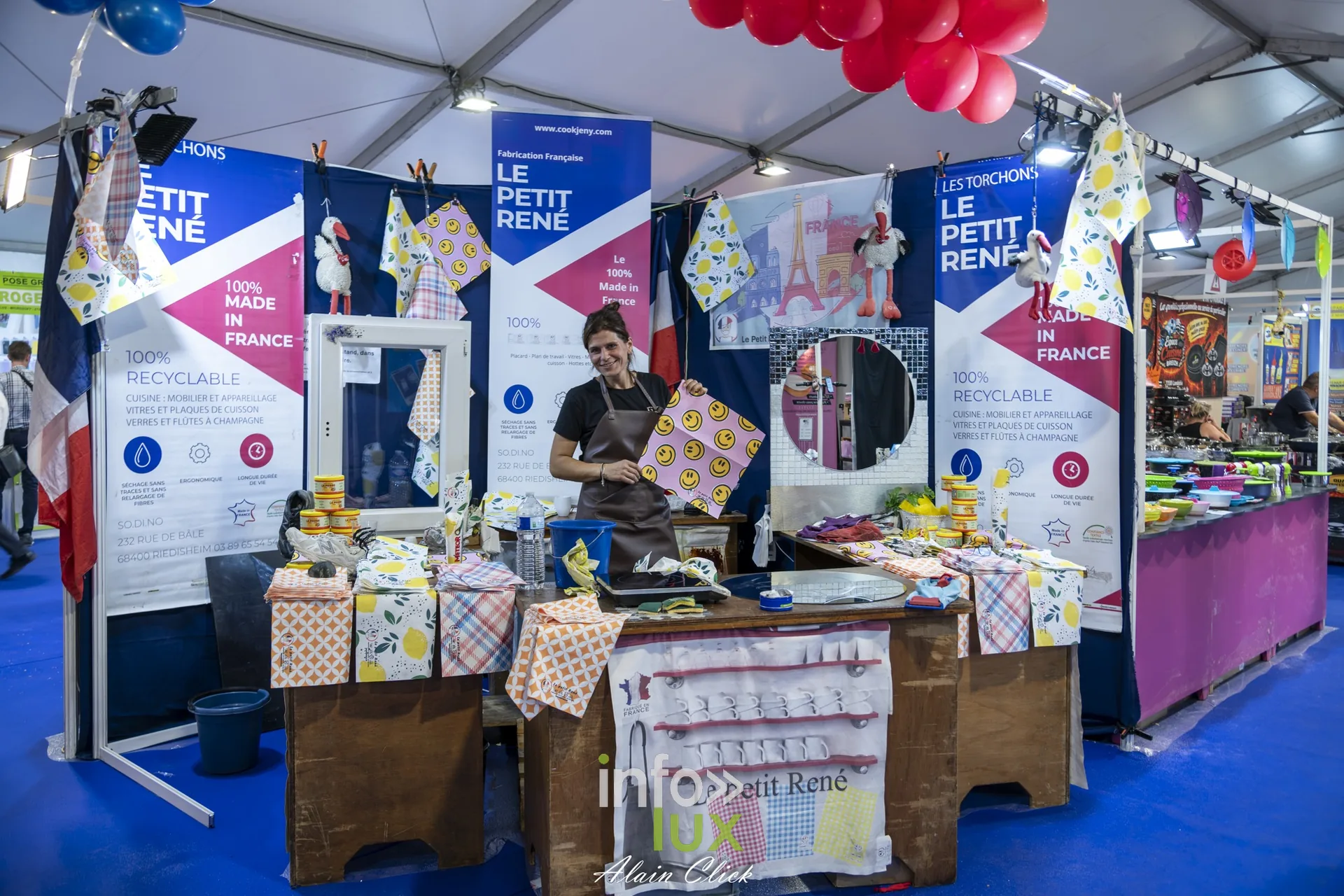 Démonstration et stand d’un exposant, Foire internationale de Metz 2026