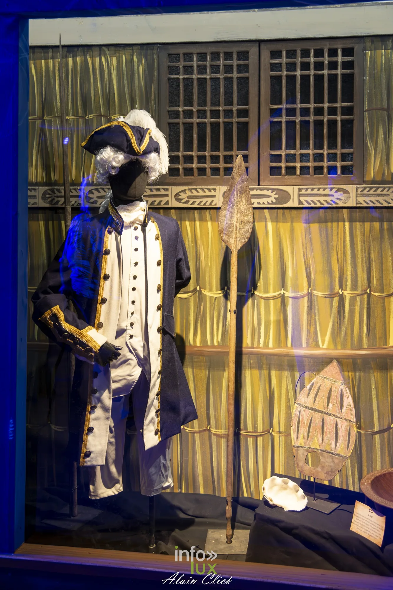 Costume historique dans l’exposition sur le Pacifique, Foire internationale de Metz 2026