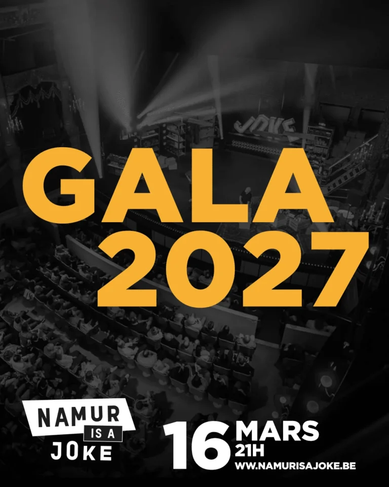 Namur > Humour > Gala d’ouverture télévisé de Namur is a Joke 2027