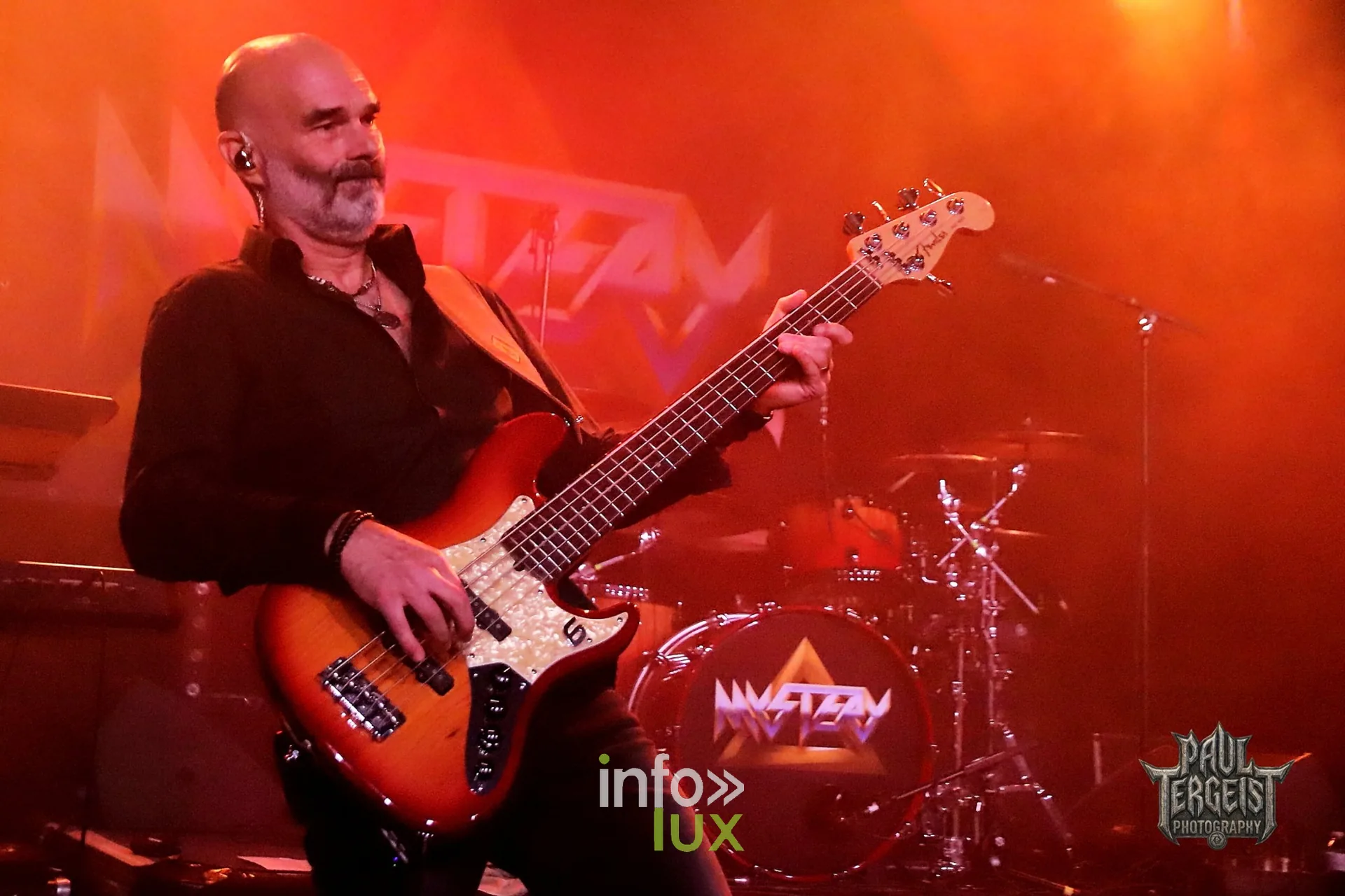 Mystery au Golden Age Rock Festival 2026, Centre culturel de Chênée (Liège), samedi 19 septembre : le bassiste