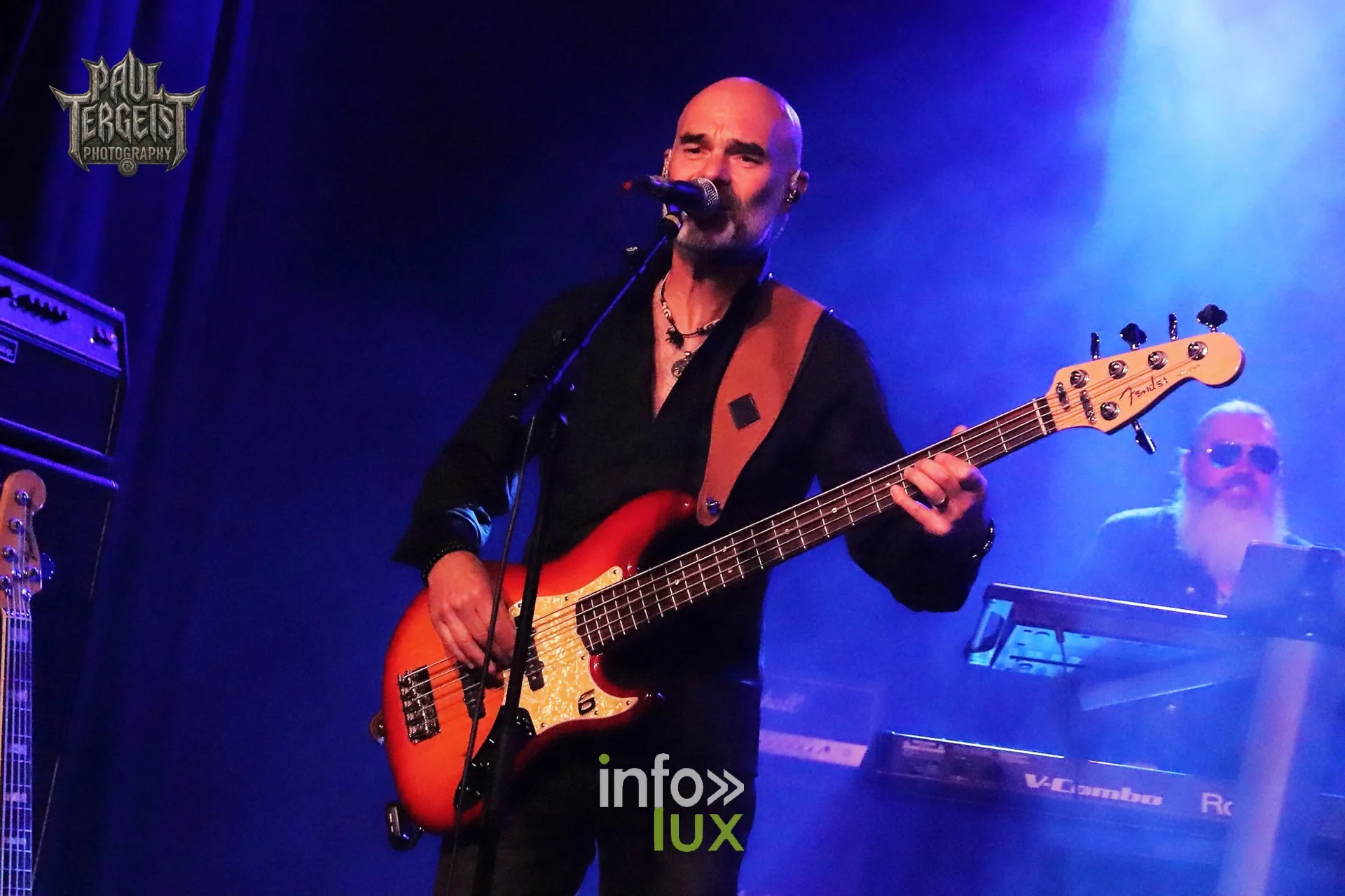 Mystery au Golden Age Rock Festival 2026, Centre culturel de Chênée (Liège), samedi 19 septembre : le bassiste