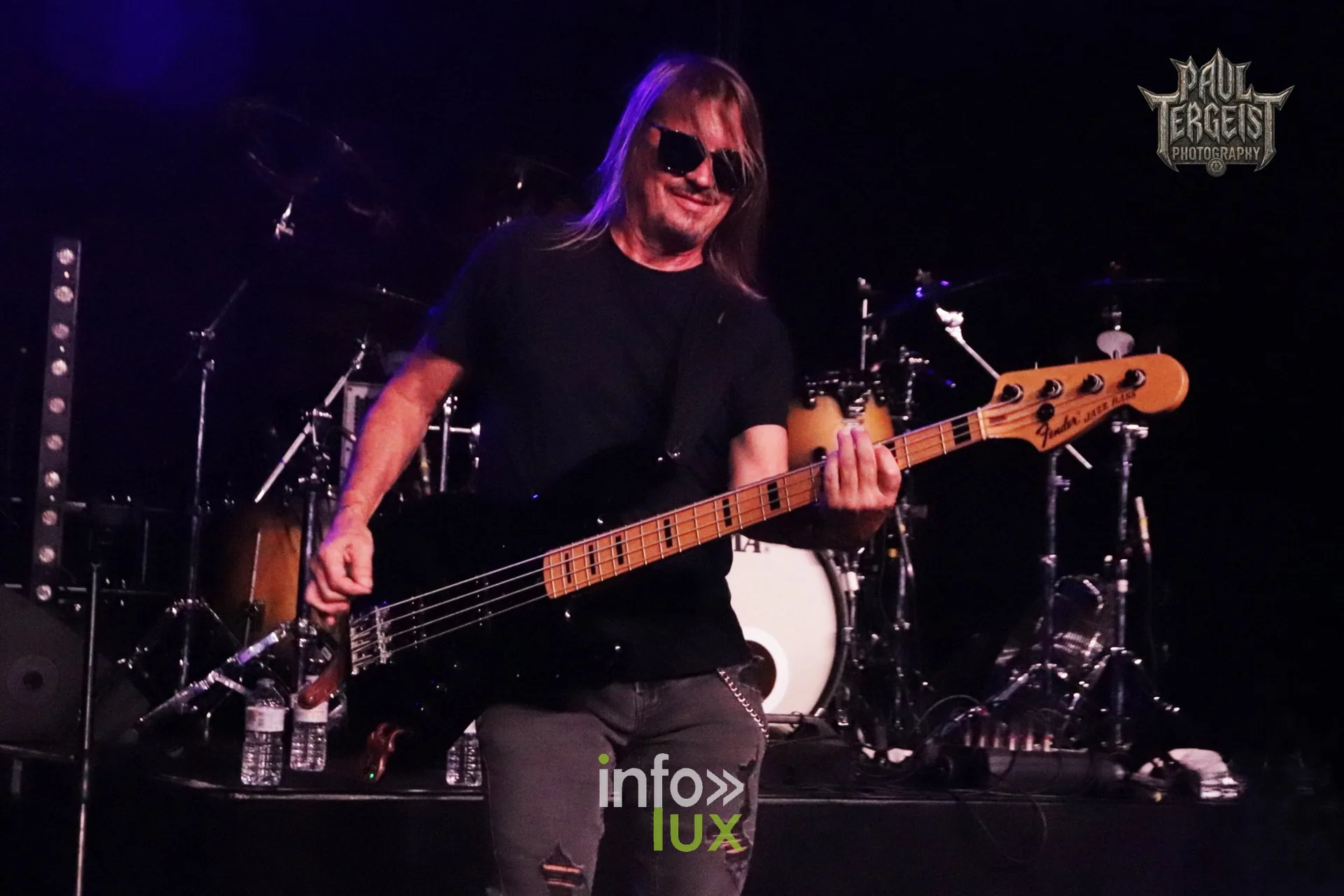 Starz au Golden Age Rock Festival 2026, Centre culturel de Chênée (Liège), samedi 19 septembre : le bassiste