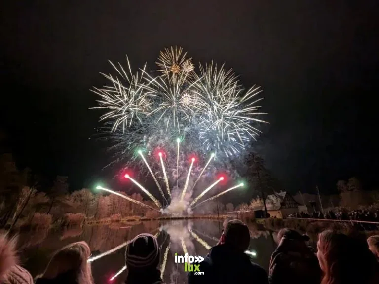 Grand final de la Fête des Lumières à Gundershoffen