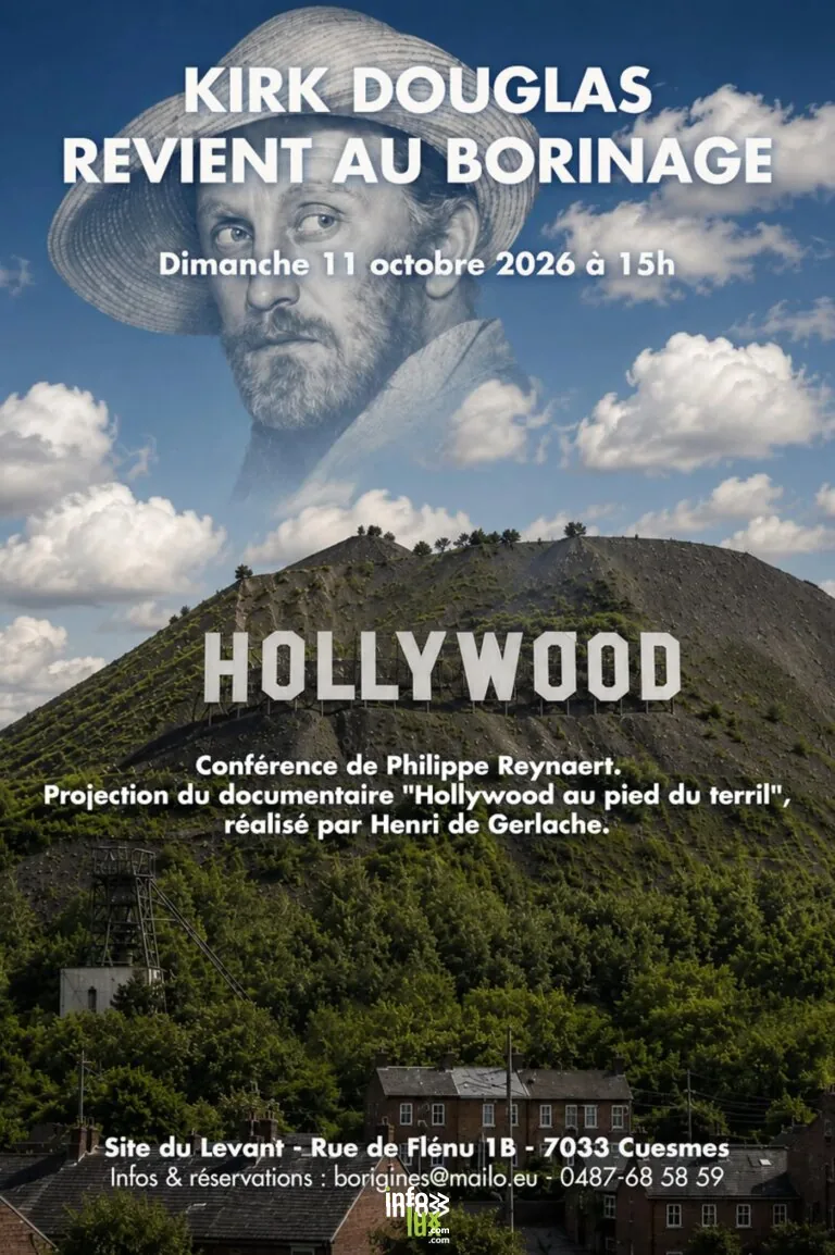 Mons > Exposition > Hommage : Kirk Douglas revient au Borinage