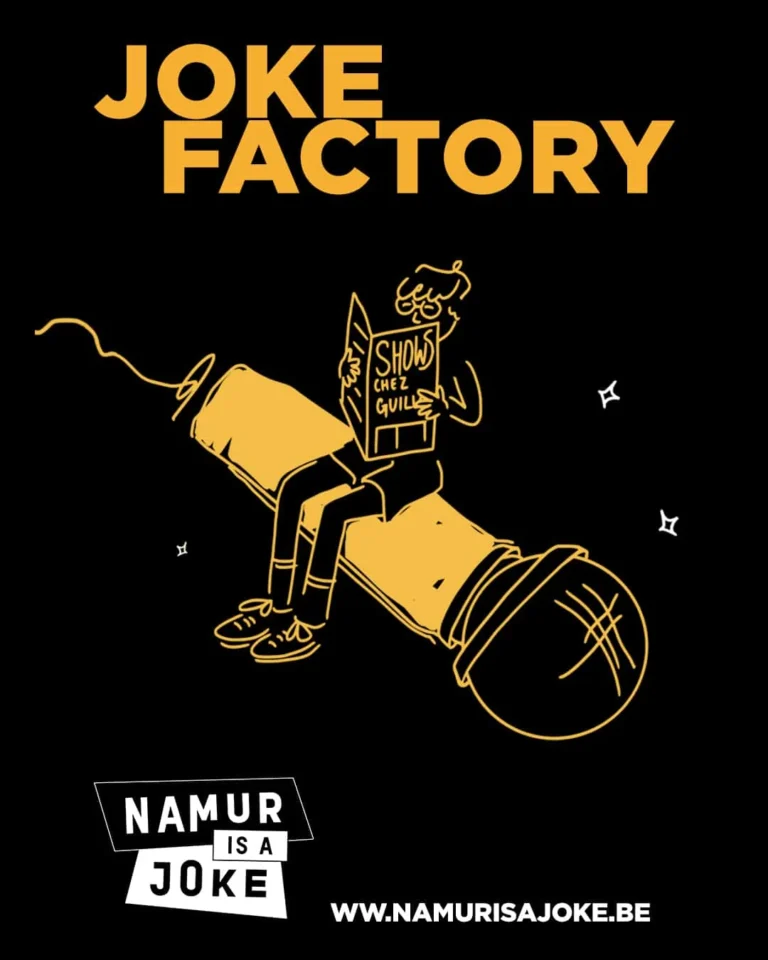 Namur > Humour > Joke Factory : les plateaux stand-up de Chez Guillaume — Namur is a Joke 2027
