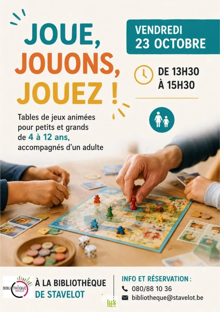 Stavelot > Événement > Joue, jouons, jouez