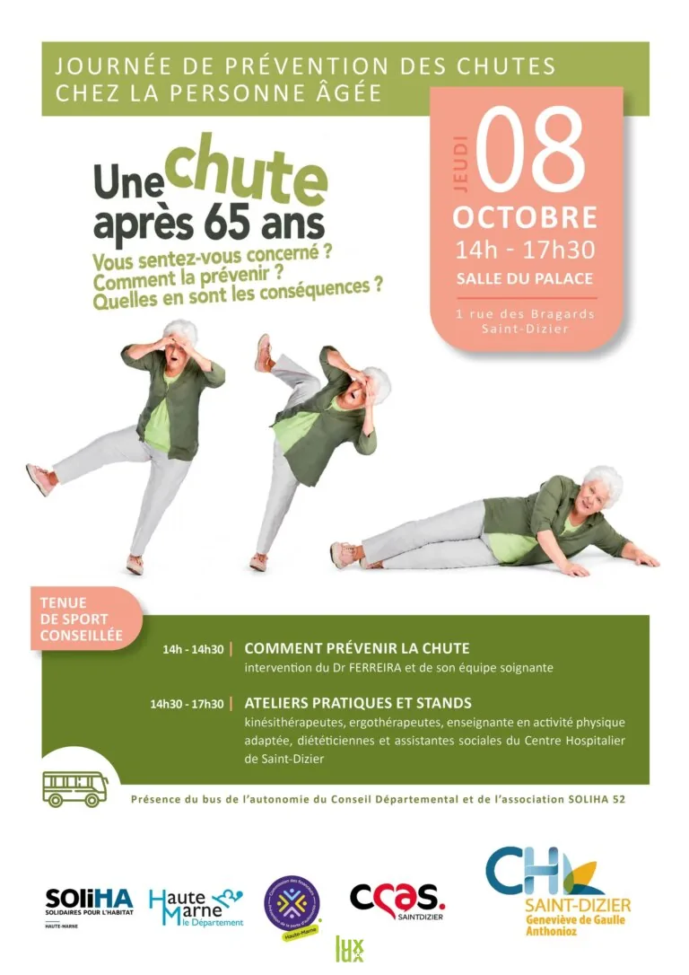 Saint-Dizier > Atelier > Journée de prévention des chutes chez la personne âgée