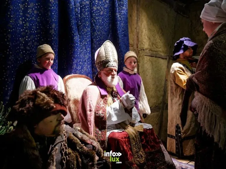 L'arrivée de saint Nicolas à Ungersheim
