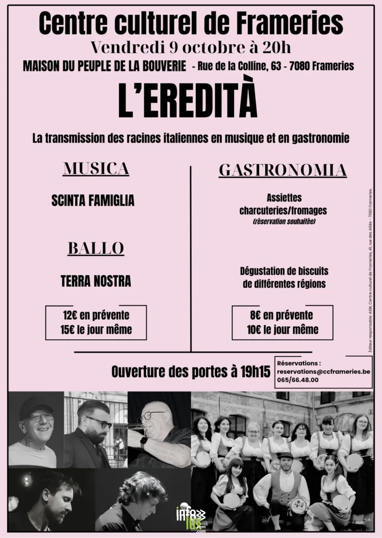 Frameries > Concert > L’eredità