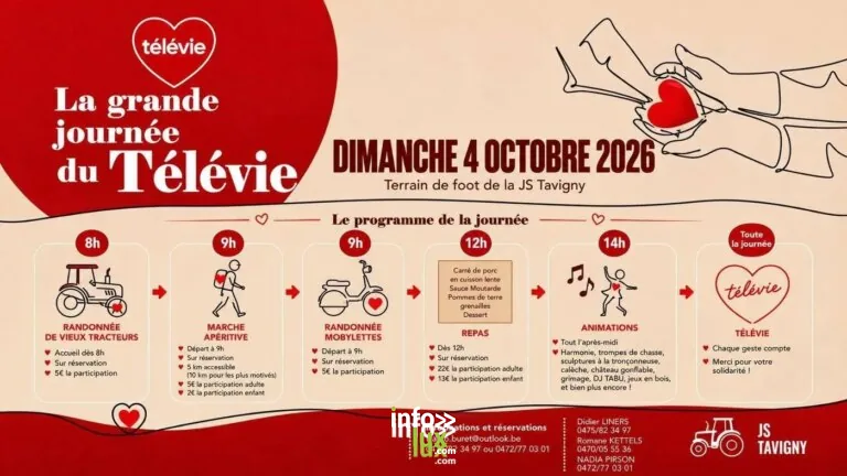 Houffalize > Famille > La Grande Journée du Télévie