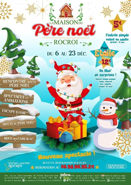 La Maison du Père Noël à Rocroi