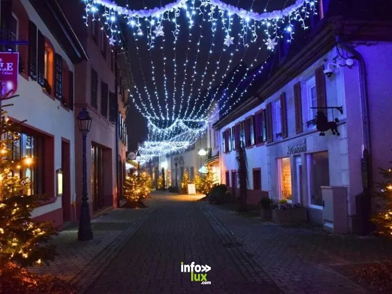 Lancement des illuminations de Noël à Masevaux-Niederbruck