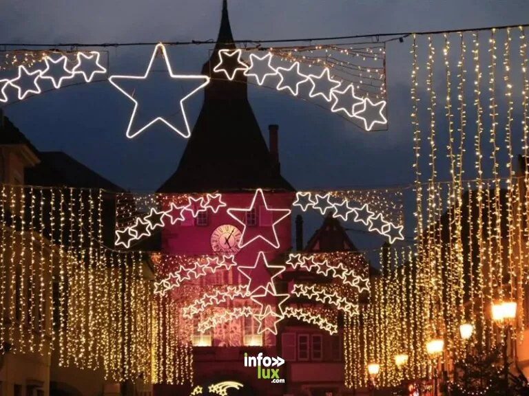 Rosheim > Illuminations > Lancement des illuminations de Noël à Rosheim