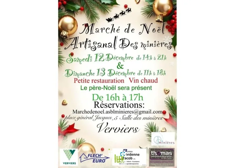 Le Marché de Noël des Artisans des Minières