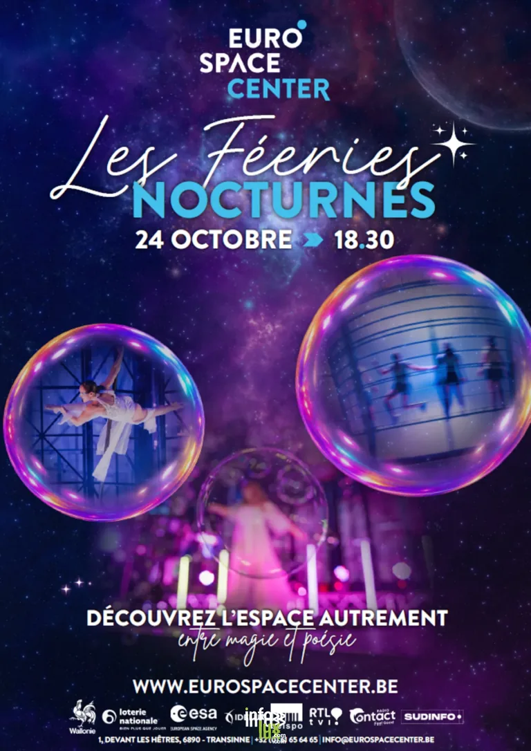 Libin > Spectacle > Les Fééries Nocturnes à l’Euro Space Center