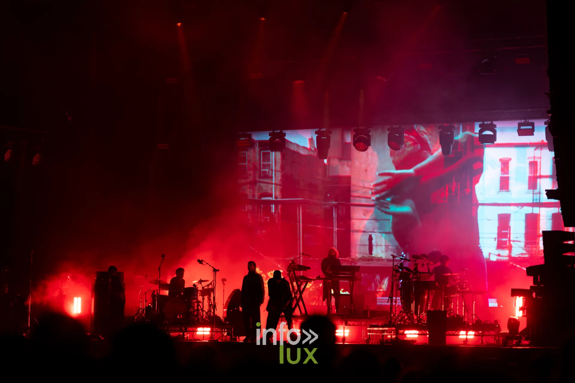 Faithless en concert sur la grande scene des Solidarites 2026 a Namur