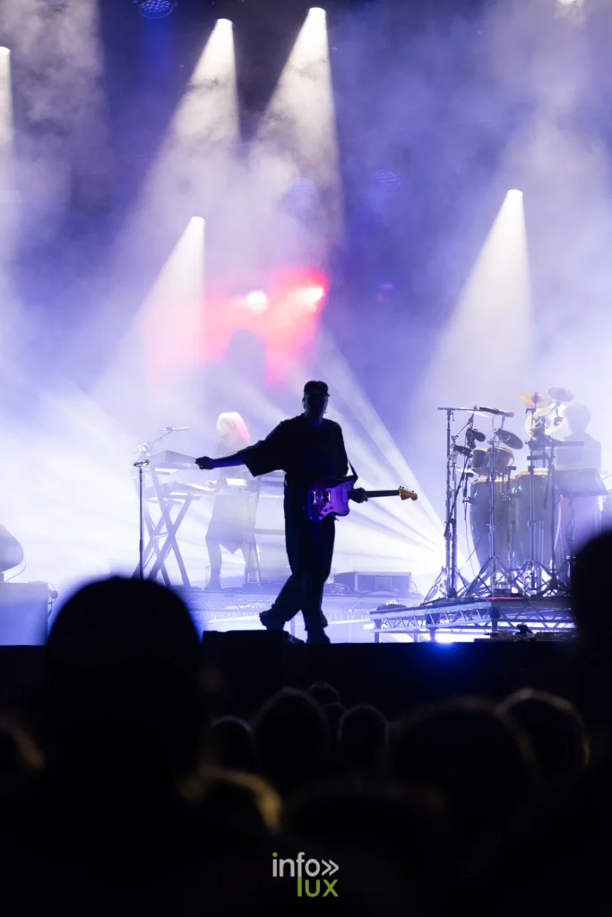 Musicien de Faithless sur scene aux Solidarites 2026