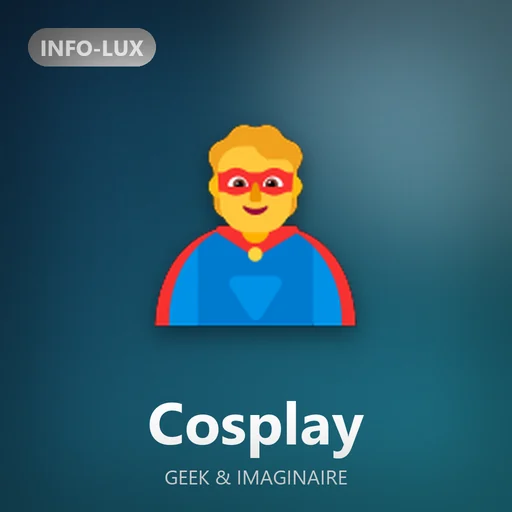 Logo de la rubrique Cosplay d'Info-lux