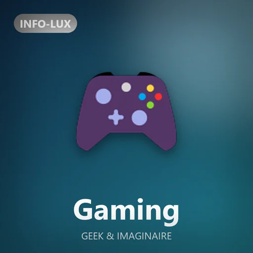 Logo de la rubrique info-Gaming d'Info-lux
