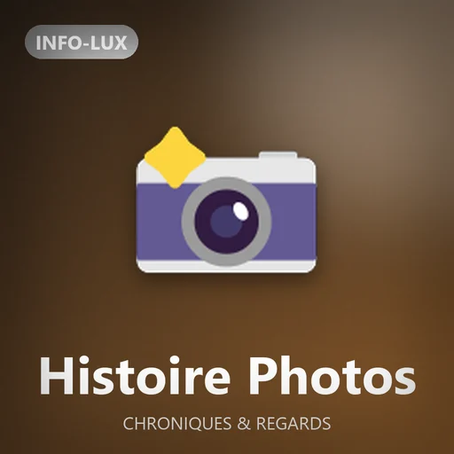 Logo de la rubrique Histoire Photos d'Info-lux