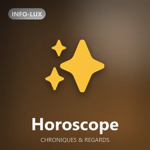 Logo de la rubrique Horoscope : les stars et vous d'Info-lux
