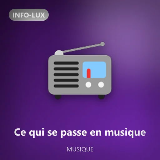 Logo de la rubrique Ce qui se passe en musique d'Info-lux