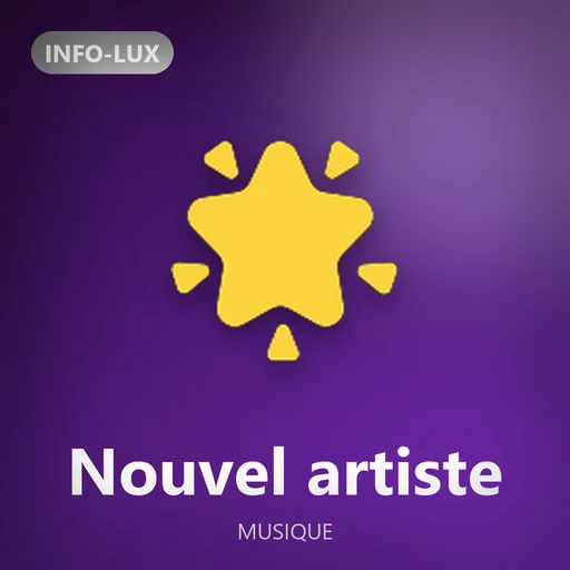 Logo de la rubrique Nouvel artiste d'Info-lux