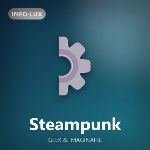 Logo de la rubrique Steampunk d'Info-lux