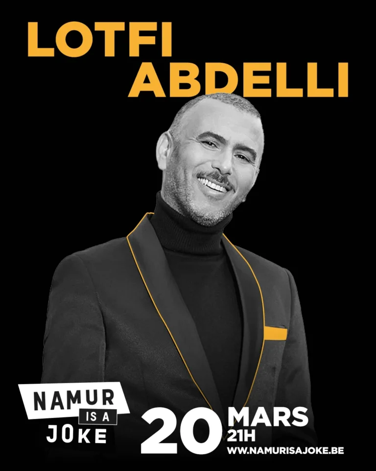 Namur > Humour > Lotfi Abdelli, « Je suis bien chez vous » — Namur is a Joke 2027