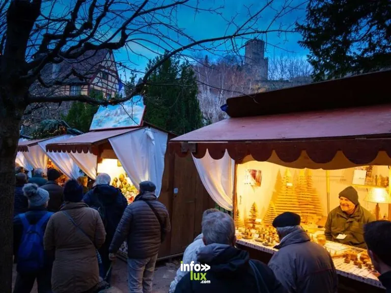 Marché de Noël artisanal et authentique à Kaysersberg Vignoble