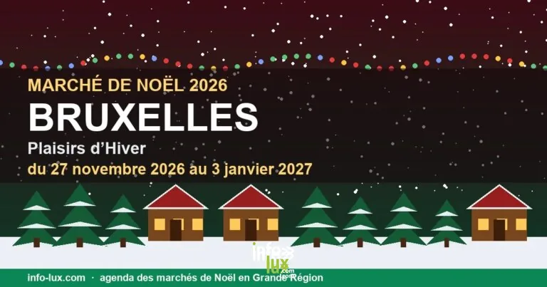 Plaisirs d’Hiver 2026 : Bruxelles