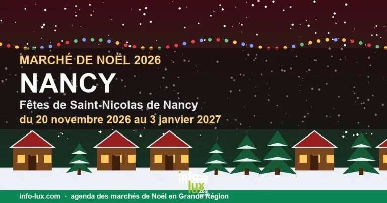 Fêtes de Saint-Nicolas de Nancy 2026 : Nancy