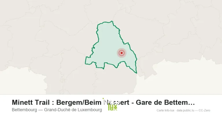 Minett Trail : Bergem/Beim Nëssert – Gare de Bettembourg : randonnée au Grand-Duché de Luxembourg