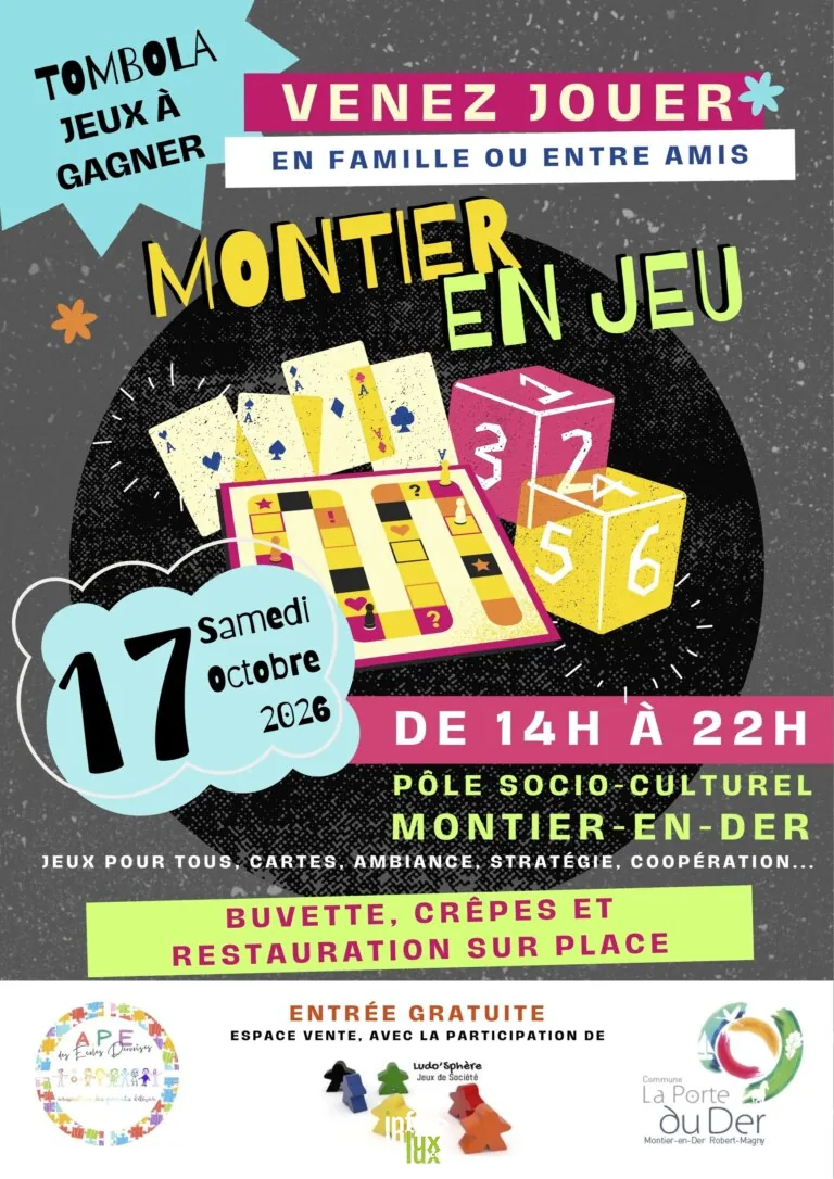La Porte du Der > Sorties & Découvertes > Montier en Jeu