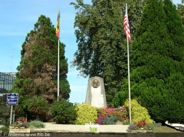 Le monument Patton à Arlon