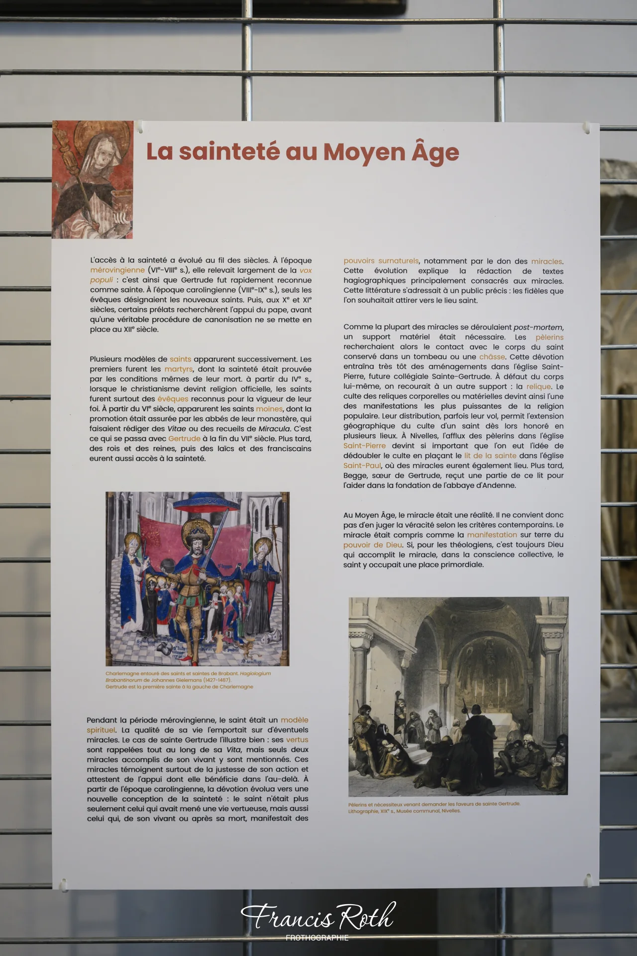 Musée communal de Nivelles, exposition « Regard sur l'iconographie de sainte Gertrude » (FR8_6962)