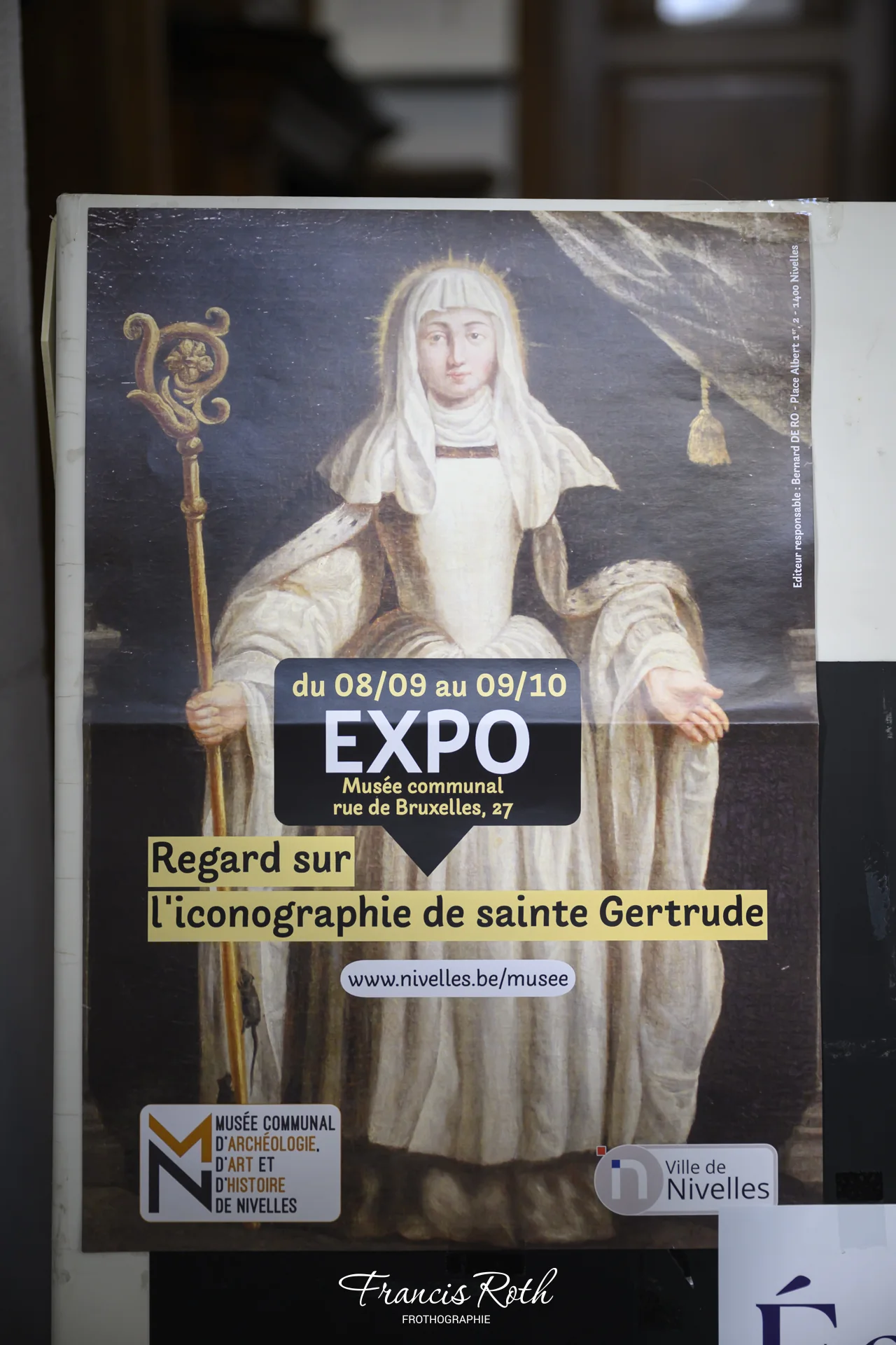 Musée communal de Nivelles, exposition « Regard sur l'iconographie de sainte Gertrude » (FR8_6989)
