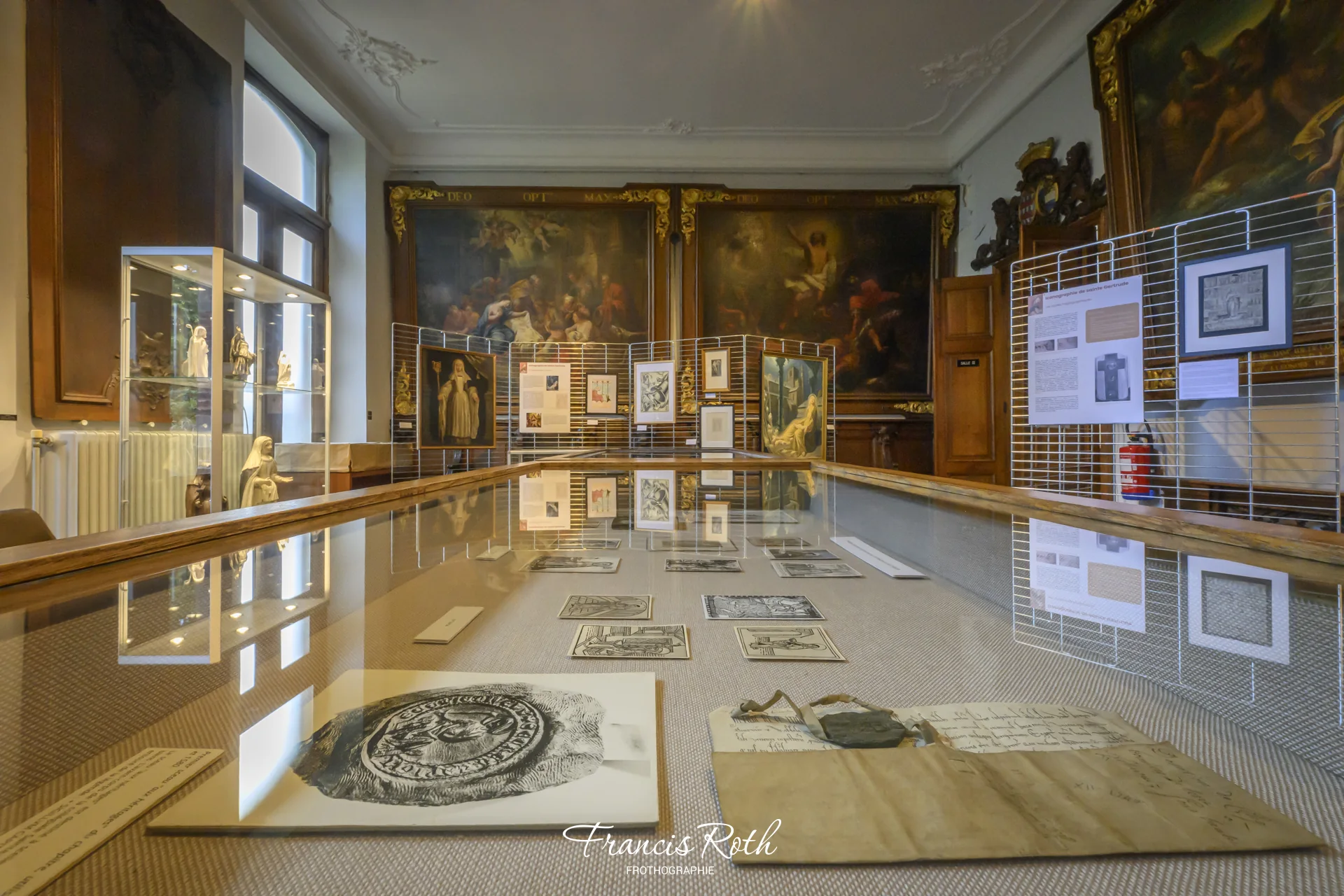 Musée communal de Nivelles, exposition « Regard sur l'iconographie de sainte Gertrude » (FZ8_5976)