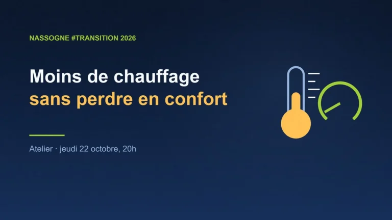 Nassogne > Atelier > Diminuer sa consommation de chauffage sans perdre en confort