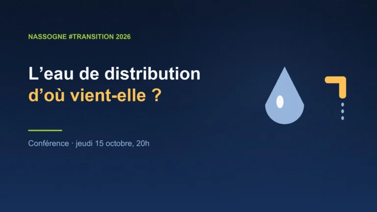 Nassogne > Conférence > L’eau de distribution : d’où vient-elle ? Comment la préserver ?