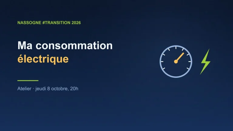 Nassogne > Atelier > Comprendre et agir sur ma consommation électrique