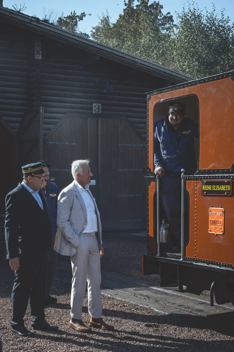 « La Couillet », locomotive à vapeur de 1900, rebaptisée Reine Elisabeth : Pairi Daiza la remet sous pression les 12 et 13 septembre