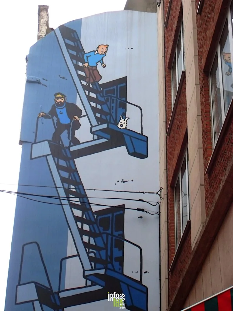 Le Parcours BD à Bruxelles