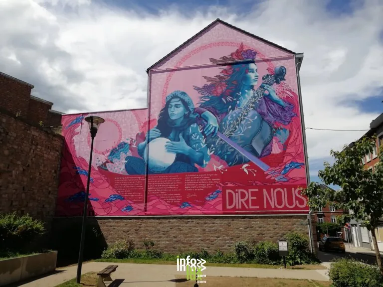 Le parcours street art de Verviers à Verviers (province de Liège)