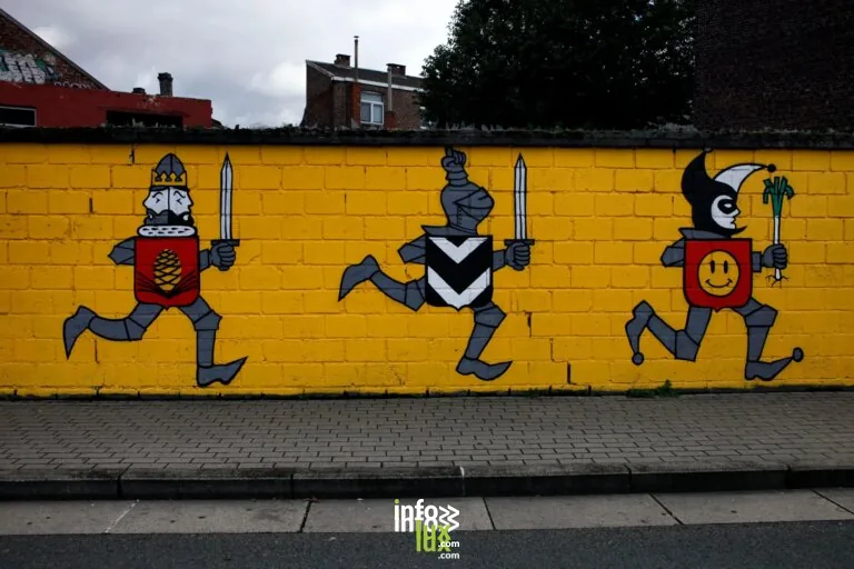 Street art : Avroy – Guillemins à Liège