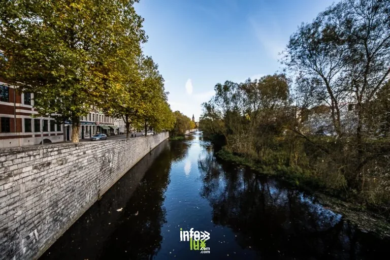 Pêcher sur la Vesdre à Verviers à Verviers (province de Liège)