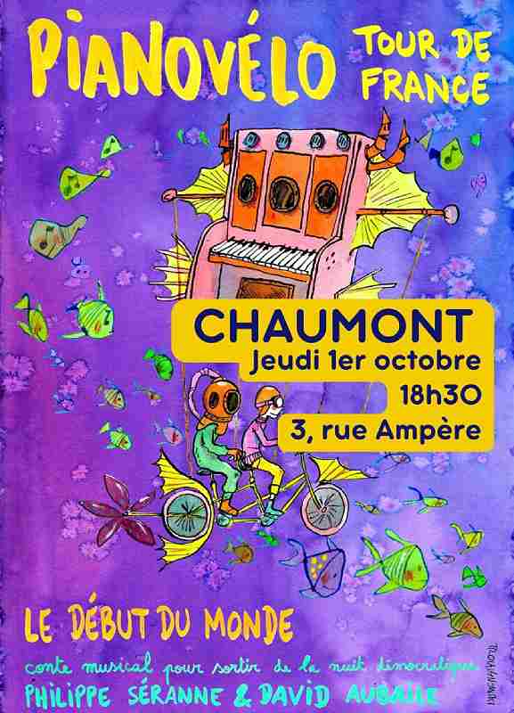 Chaumont > Spectacle > Pianovélo : Tour de France